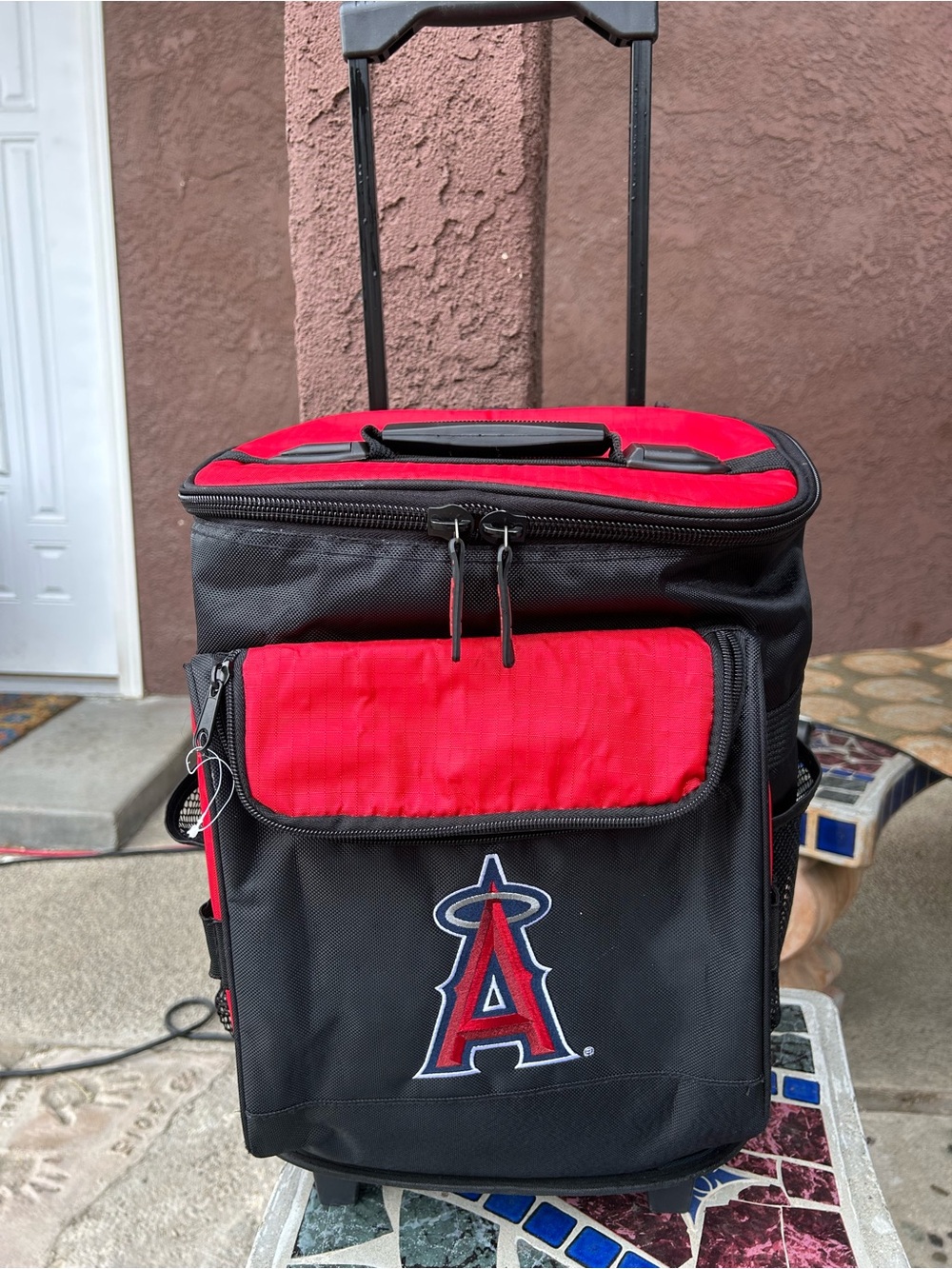 MLB Angels Rolling/Backpack Cooler